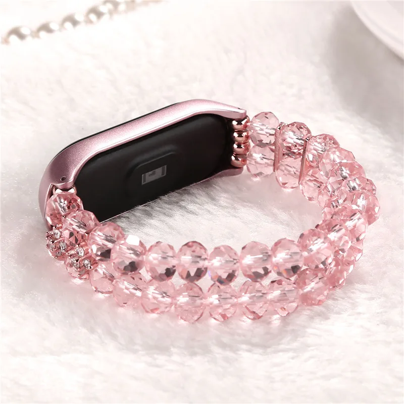 

Cellacity Wristband Suitable for Mi Band 3 4 Generation Band Bling Crystal Strap Frame Mi 5 Replacement Wristband New Wholesale