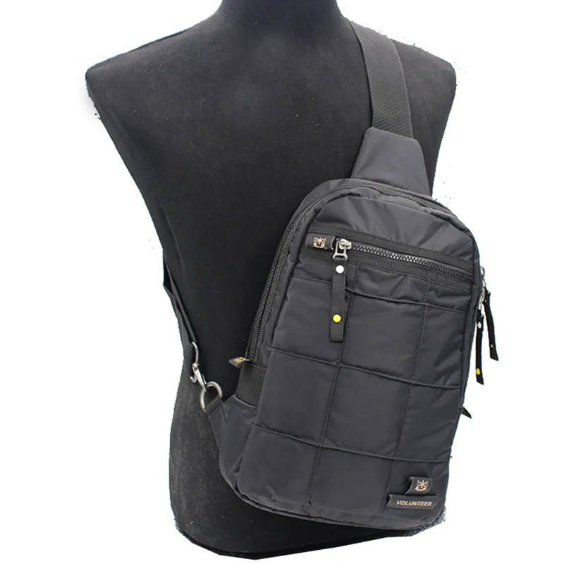 

Мужской рюкзак из водонепроницаемой ткани Оксфорд, рюкзак, нагрудная сумка-мессенджер, дорожный Военный Ранец, нагрудная сумка