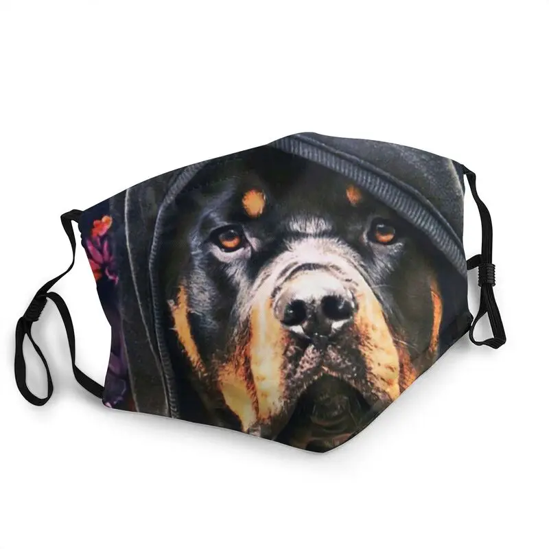 

Rottweiler Dog Breathable Mouth Face Mask Adult Unisex Anti Dust Mask Protection Cover Respirator Muffle