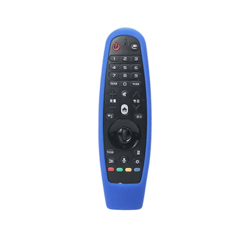 Blue For LG Чехлы для LG/SAMSUNG AN-MR650 Magic с пультом дистанционного управления SIKAI Smart OLED tv защитные силиконовые чехлы противоударные моющиеся - Цвет: Blue For LG