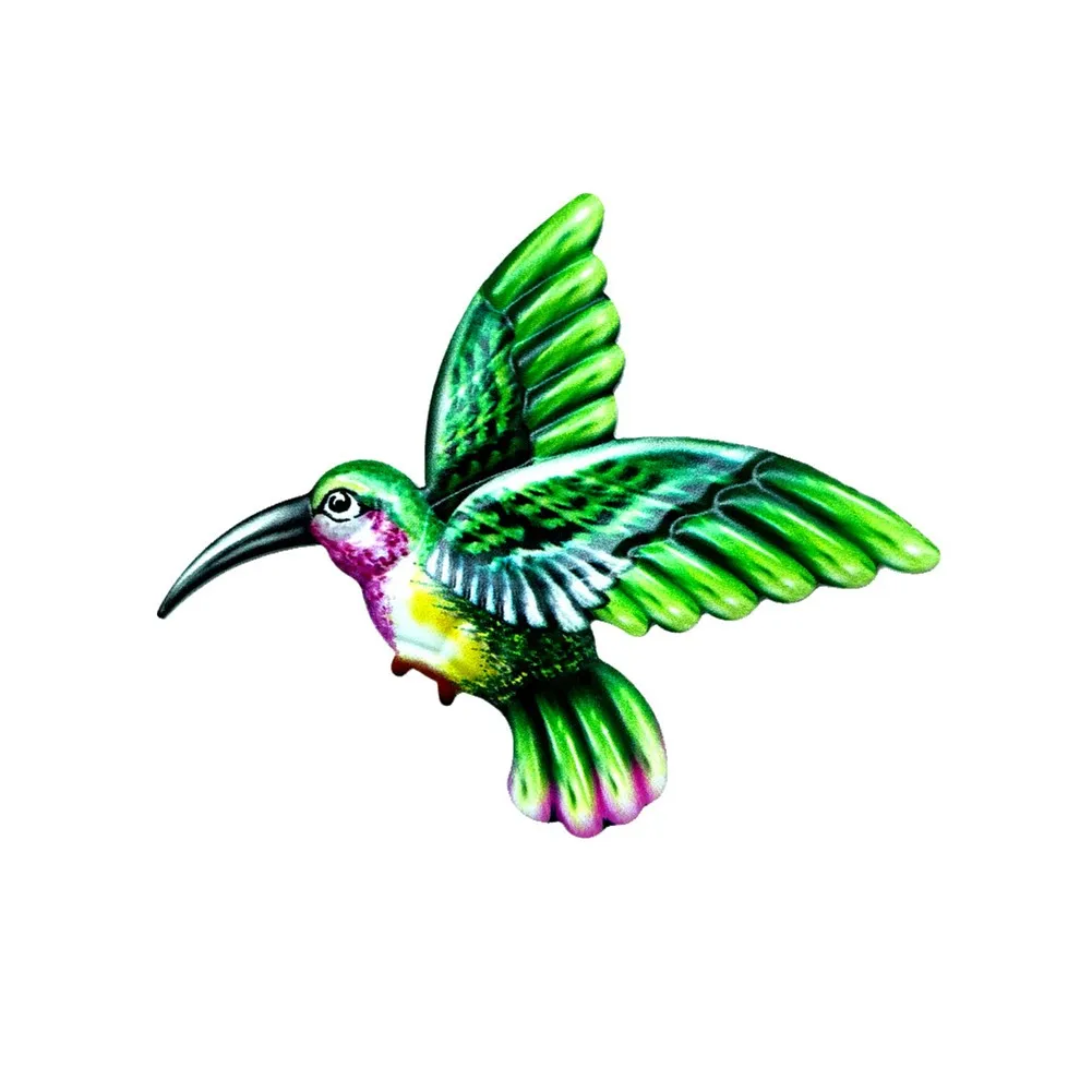 

1PC Decoration 13.5 X 16.5 Cm Metal Bird Wall Art Sculpture Outdoor Hanging Ornament For Garden Home Decor In Stock Drop Ship