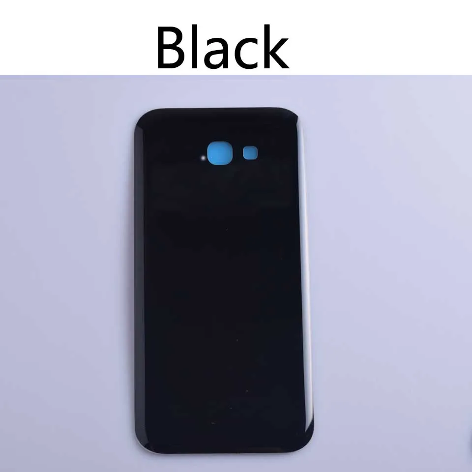 Black-No tool A720 для Samsung Galaxy A7 A720 A720F SM-A720F Корпус Крышка батарейного отсека задняя крышка задняя дверь Шасси Корпус Замена - Цвет: Black-No tool