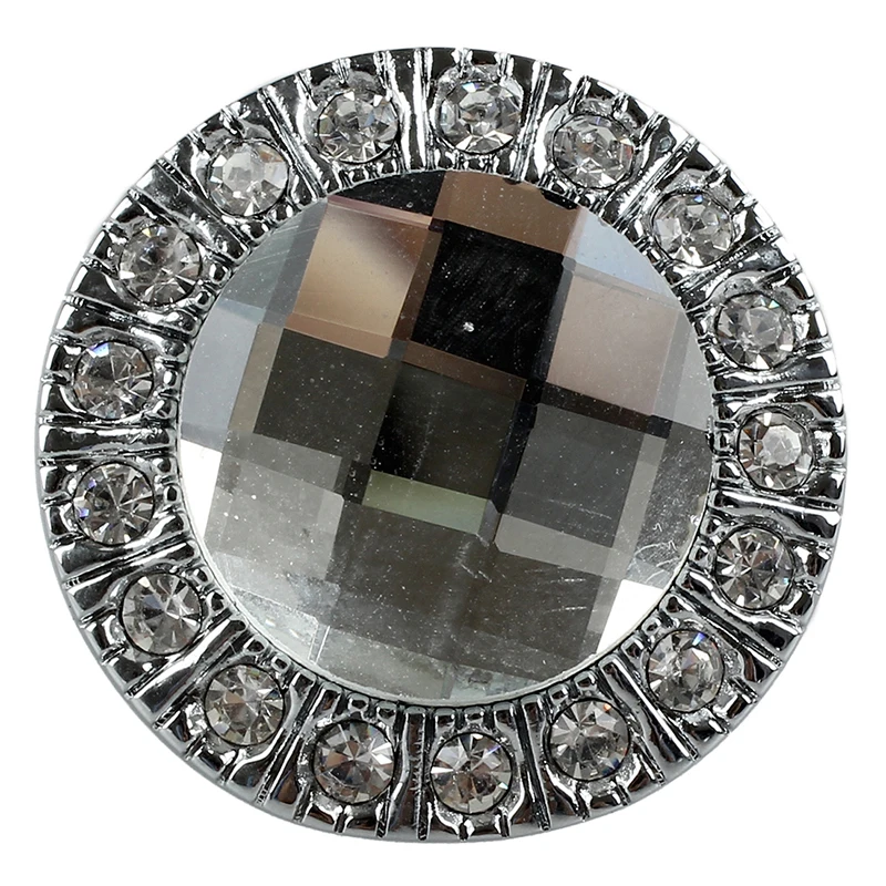 1 шт. Кристальное стекло Прозрачная Круглая Ручка Потяните сверкающая ручка из