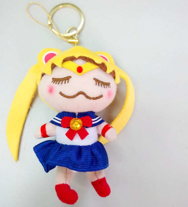 Сейлор Мун Кристалл Tsukino Усаги плюшевые куклы брелоки подвески мягкие игрушки