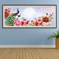 5d diamond painting landscape peacock full square round flower scenery diamond embroidery cross stitch mosaic home decoration