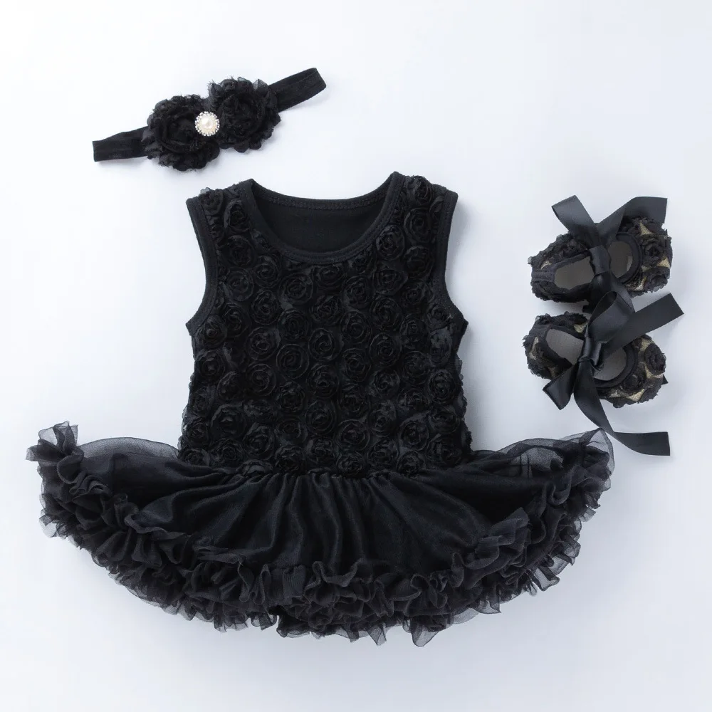 Для маленьких девочек Комплекты для розы Bebe одно плечо подружки невесты