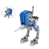 moc mini clone robot at rt building blocks for star of space wars series high tech mechanical character bricks game toys for kid