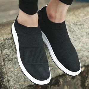 Кроссовки мужские, сетчатые, дышащие, на плоской подошве, весна-лето, II-38Z