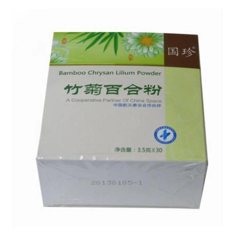 

Guozhen bamboo chrysanthemum lily powder 3.5 g x30 bag