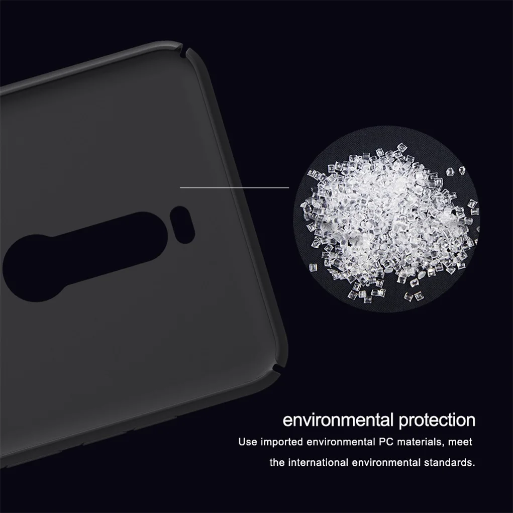 Для Meizu Note 8 чехол Nillkin матовый защитный жесткий чехол на заднюю панель матовый чехол для Meizu Note 8 бампер Подарочный держатель