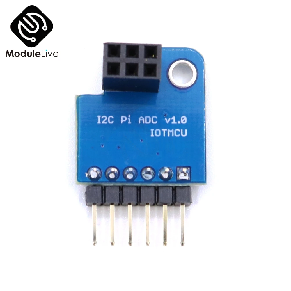 ADS1115 I2C Pi ADC модуль 16-битный прецизионный 8SPS до 860SPS для Raspberry 1 2 3 Zero A + B набор