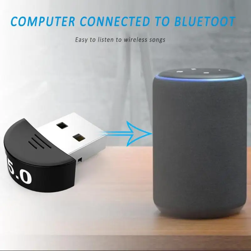 2 в 1 Bluetooth 5 0 стерео аудио передатчик приемник для ПК Компьютерная мышь гарнитура