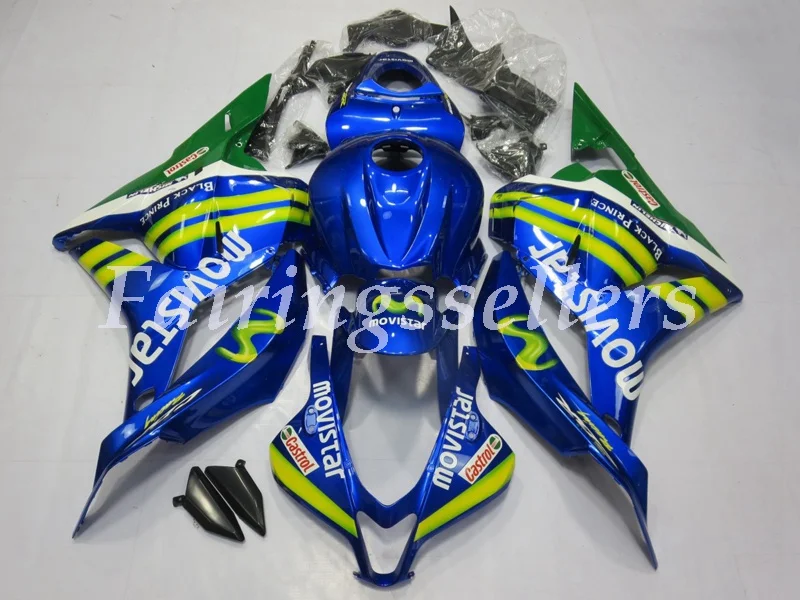 Новый ABS Полный комплект обтекателей 100% подходит для Honda CBR600RR F5 2009 2010 2011 2012 красный
