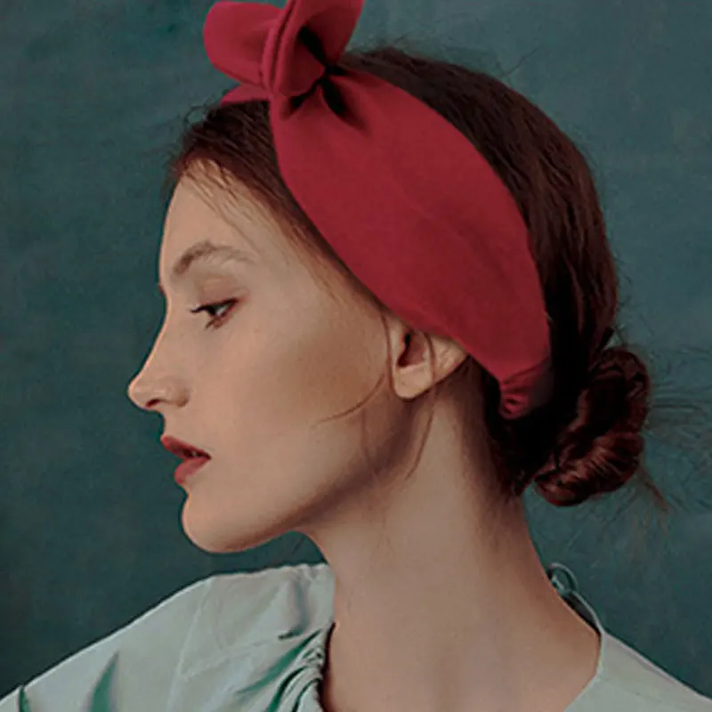 Повязка на голову с ушками кролика эластичные ленты повязка для волос аксессуары