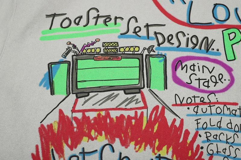 

2020 New Design B2SS Graffiti Sweatshirts Men Women Crewneck Hoodie Rolling loud Printed Men's Streetwear Sweatshirt