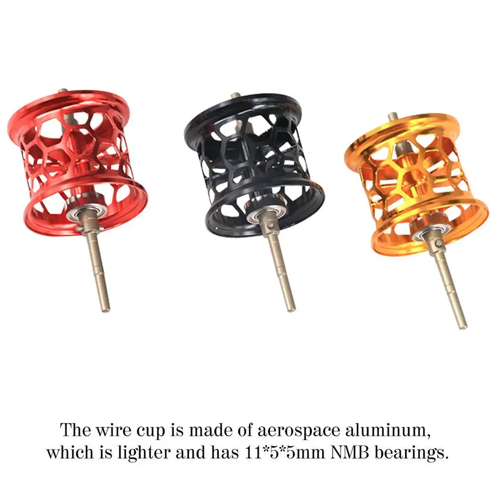 Рыболовная Низкопрофильная катушка полностью Металлическая для ремонта