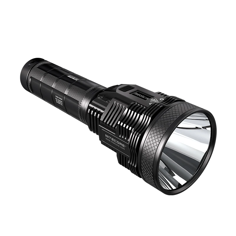 1500 м Макс пледы Nitecore TM39 5200 люмен светодиодный фонарик многофункциональный OLED
