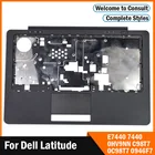 Новинка, подставка для рук для ноутбука Dell Latitude E7440 7440, верхний чехол C98T7 0C98T7, подставка для рук, верхняя крышка, ободок для клавиатуры