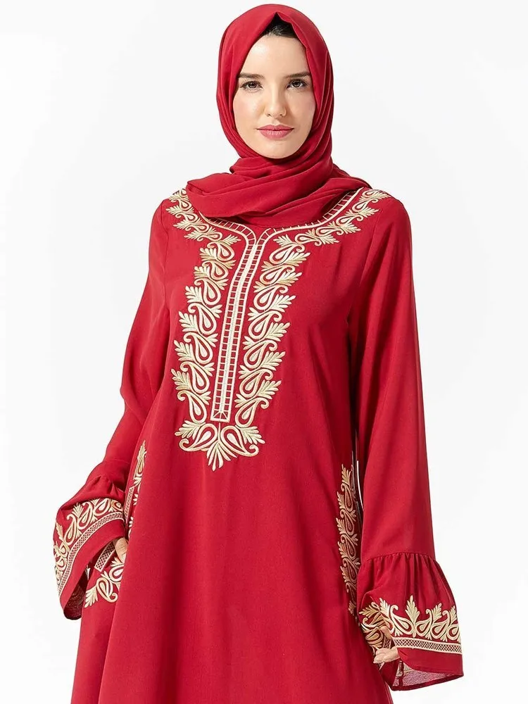 Мусульманское вечернее платье в марокканском стиле Vestidos Musulmanes Turkish Abayas Robe Islamique