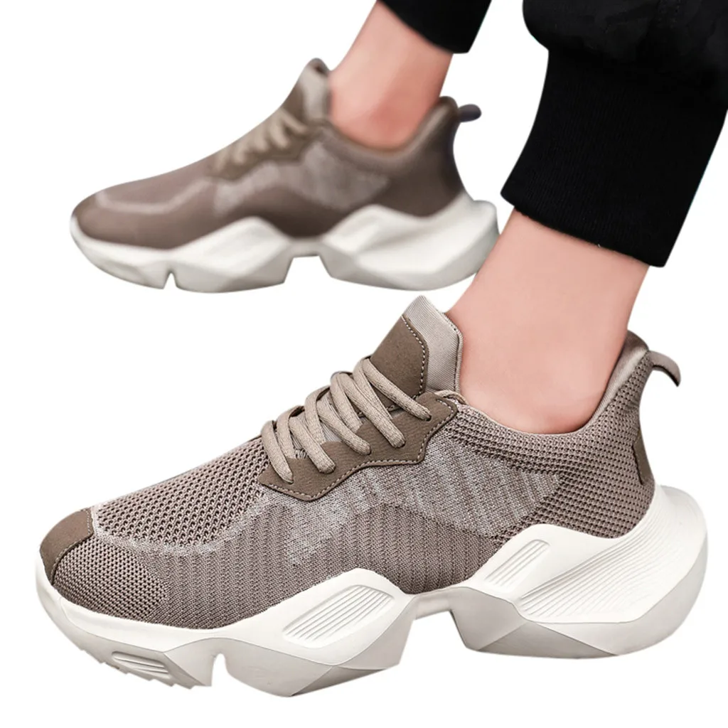 Новинка; Мужская Спортивная обувь balenciaca; дышащая повседневная обувь; студенческий светильник из сетчатого материала; спортивная обувь для мужчин; кроссовки без шнуровки