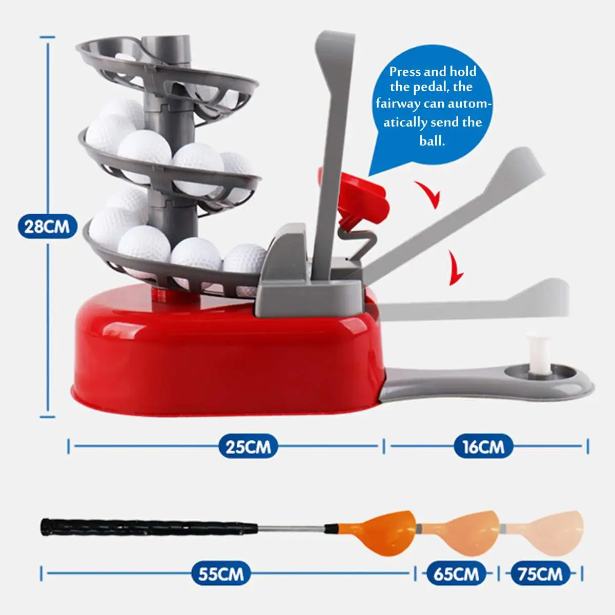 

Outdoor Funny Golf Toy Set Kids Learning Active Early Education Sports Game Exercise Ball Toys Boys And Girls Play Ball Toy