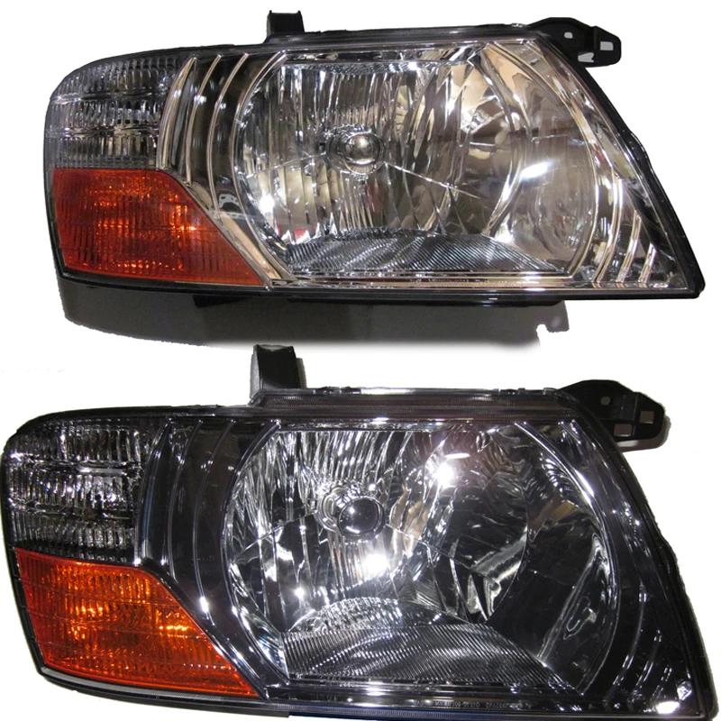 Для mitsubishi pajero v73 v75 v77 2003-2011 стеклянная крышка для фар абажур защиты объектива