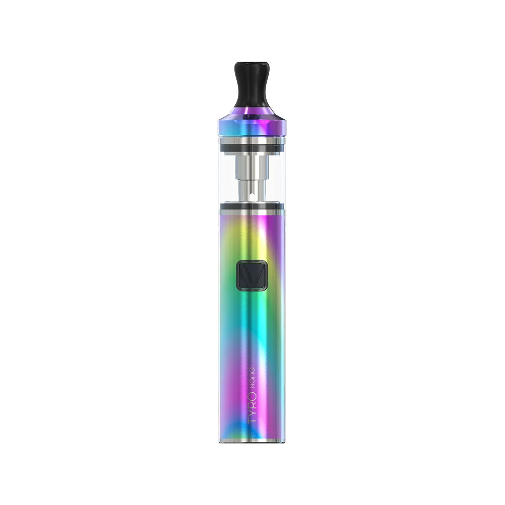 Rainbow Vaptio Tyro Nano комплект многоразового использования Vape комплект 2 мл 900 мАч батарея Портативный Электронная сигарета ручка электронные сигареты - Цвет: Rainbow