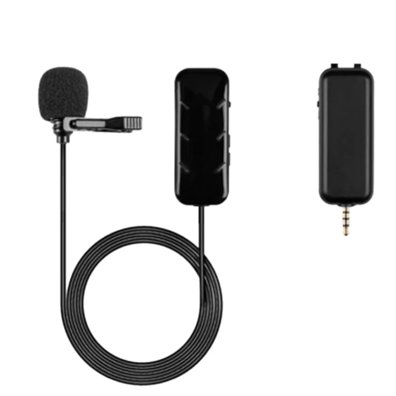 Профессиональный UHF микрофон Lavalier для дальней камеры телефона SLR Камера ПК и