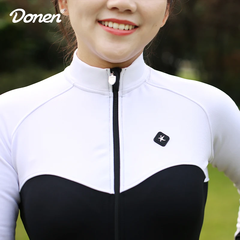 Женская веломайка DONEN с длинным рукавом Мужская одежда для горных велосипедов