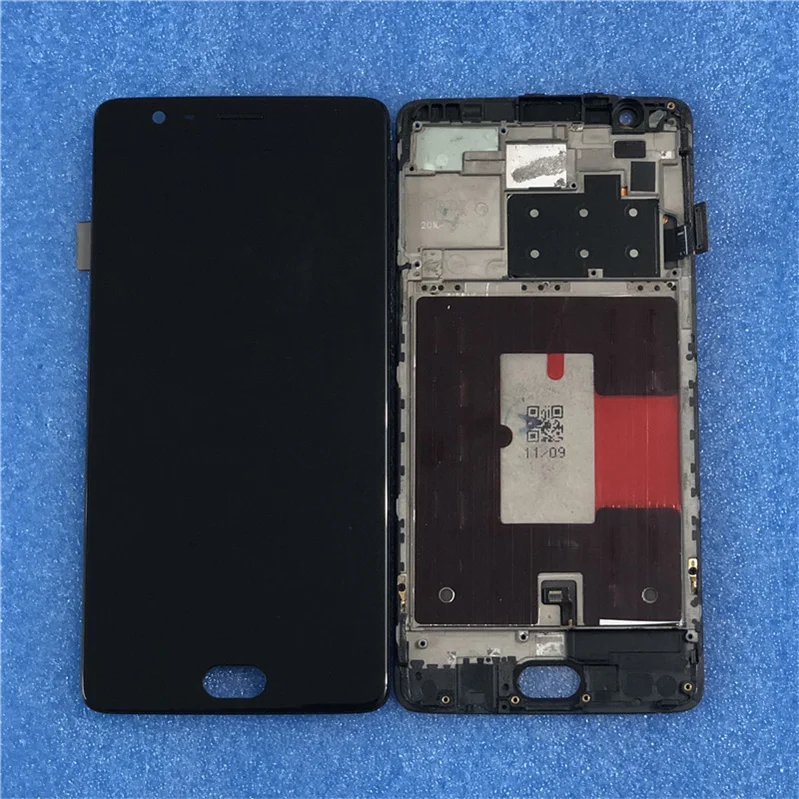 Оригинальный ЖК экран AMOLED Axis International для OnePlus 3 One Plus A3000 с сенсорной панелью и