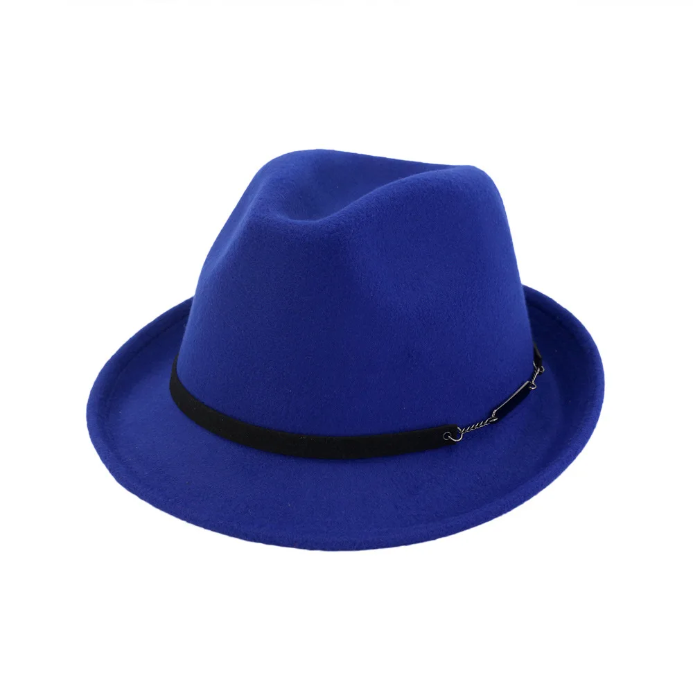 Английская Ретро фетровая шляпа sombrero для мужчин и женщин мужская Ковбойская