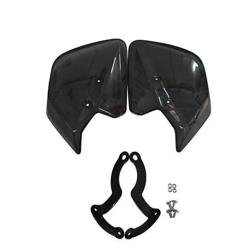 Мотоциклетный скутер с длинными костяшками защита от дыма/черный|Накладки и