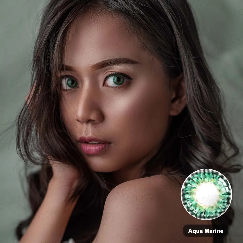 

2021 New Magister Color Contacts Natural Cosmetic Beautiful Pupil Colored Contact Lenses Eye Color With Container 1 Pair