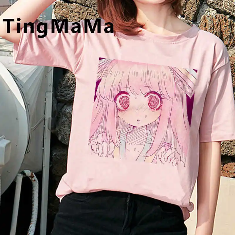

Japanese Anime Harajuku E-girls Punk tshirt women grunge harajuku kawaii casual tumblr t shirt tumblr