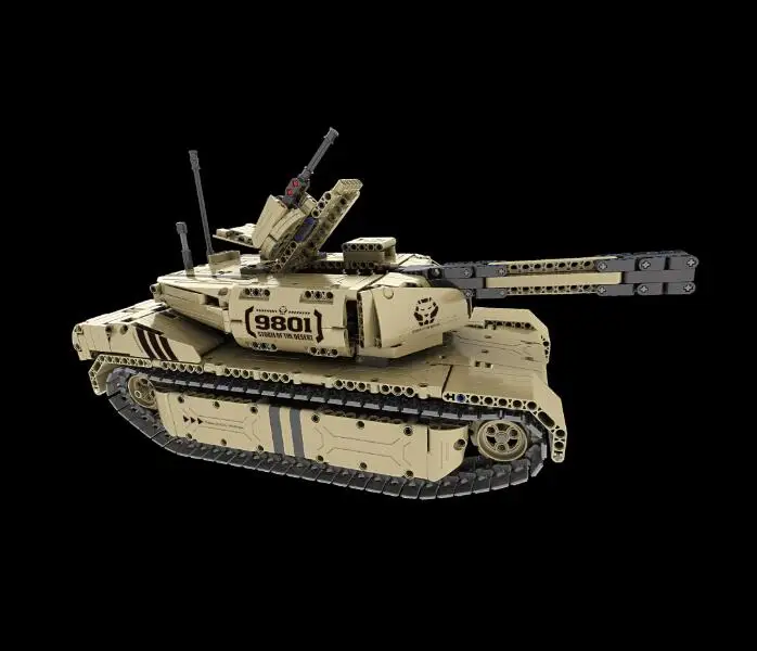 Набор моделей танка игрушка военный Rc M1a2 Танк 50 м расстояние может вращаться