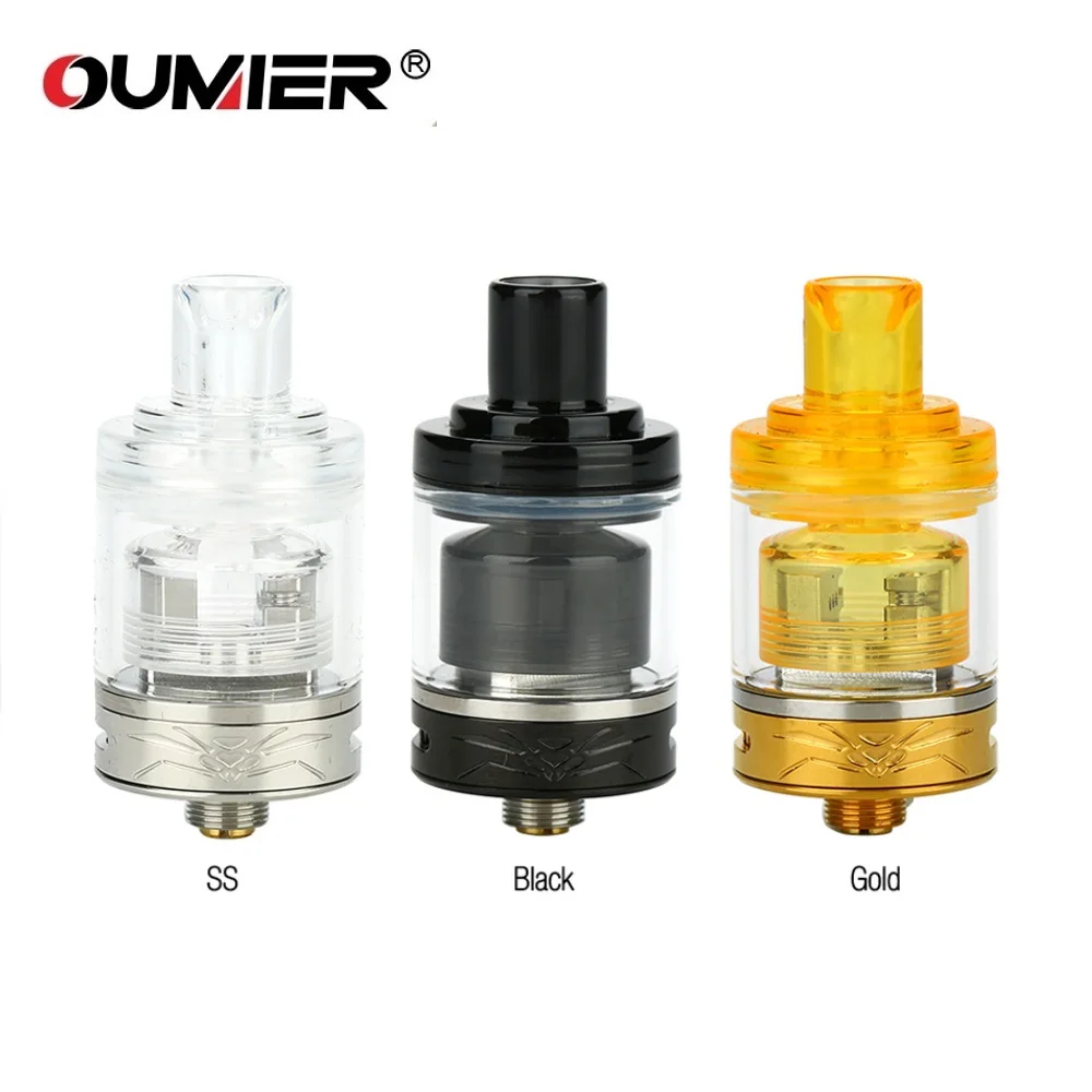 Оригинальный OUMIER WASP NANO MTL RTA Емкость 2 мл с новым регулируемым двухсторонним