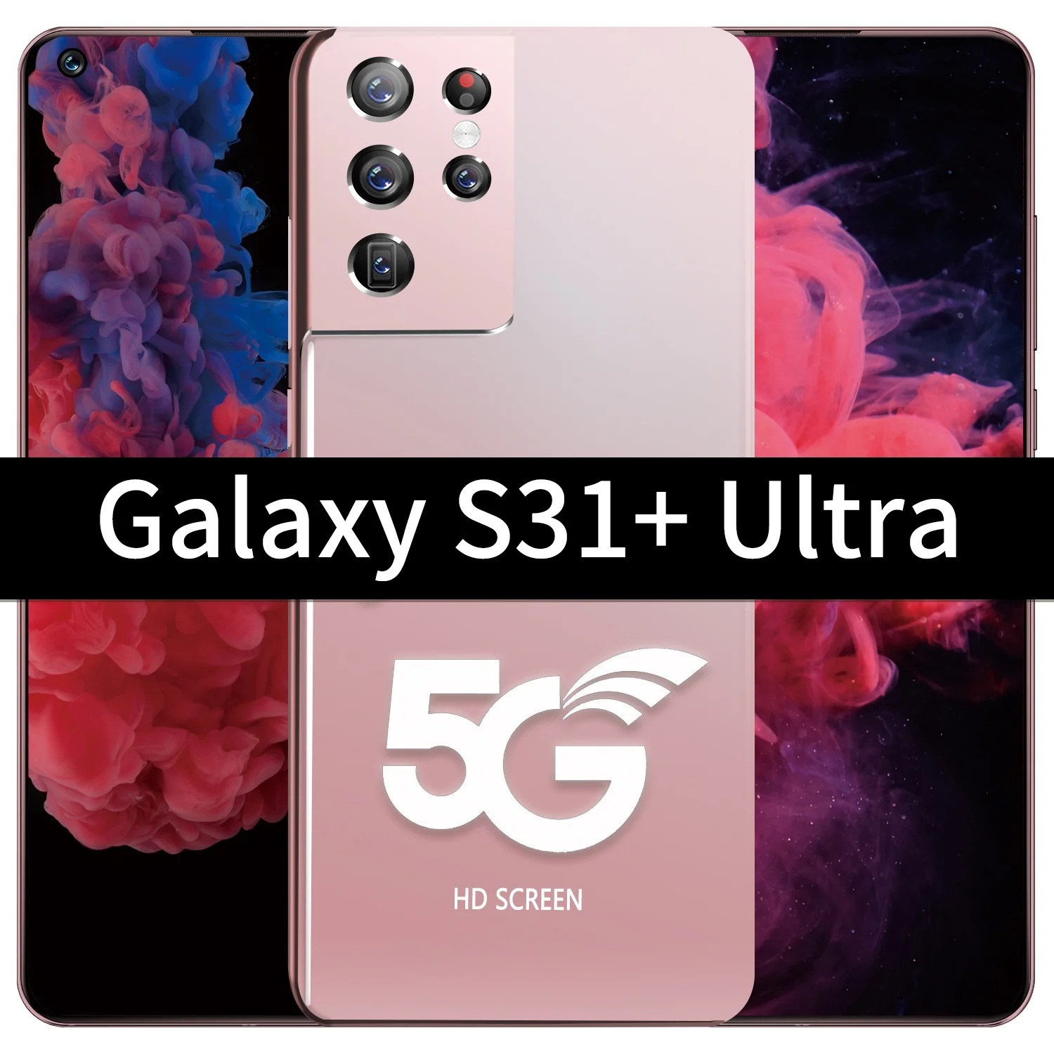 

Sale Hot New S31+Ultra 7.3 Inch Smartphone Global Version 12+512GB 6800mAh Face Fingerprint ID Dual SIM 5G Android Mobile Phone