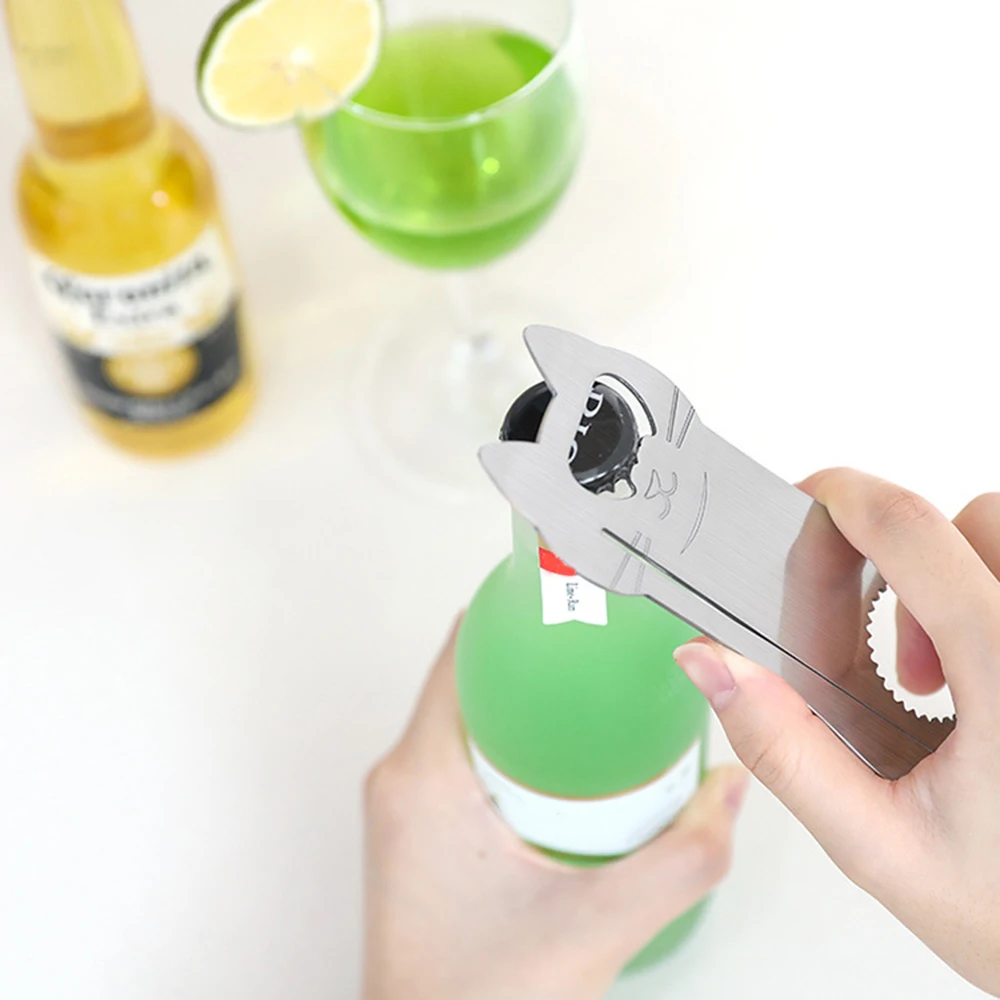 Портативный открывалка для бутылок Многофункциональная Кухня Бар вино пивная