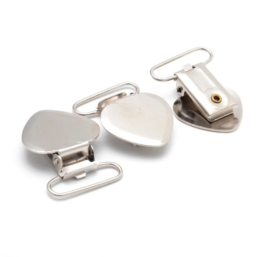 Бесплатная доставка 5 шт. металлические зажимы для соски на подтяжках в форме