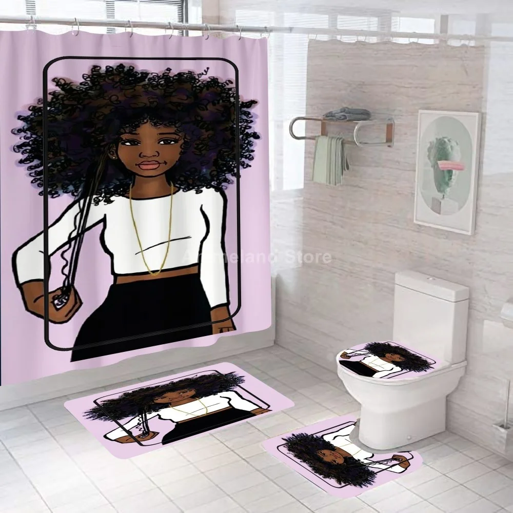 Сексуальная Женская занавеска для душа ванной комнаты наборы чехол унитаза