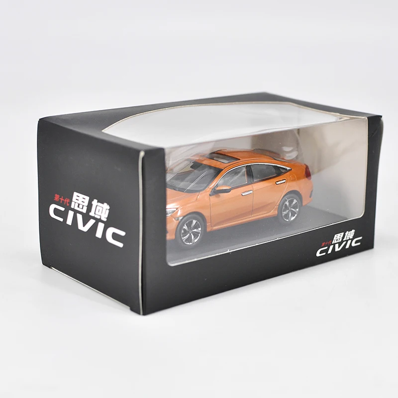 Оригинальная коробка 1:43 HONDA CIVIC модель автомобиля из сплава статическая