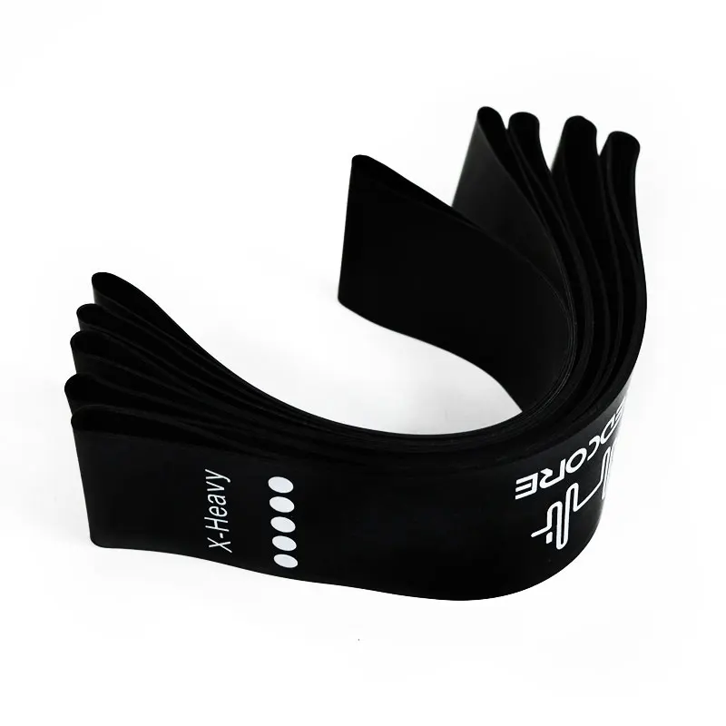 5 Level Fitness Resistance Bands 10-50LBS High Strength Training Rubber Loops Elastic Bands Customized for Men Workout Equipment