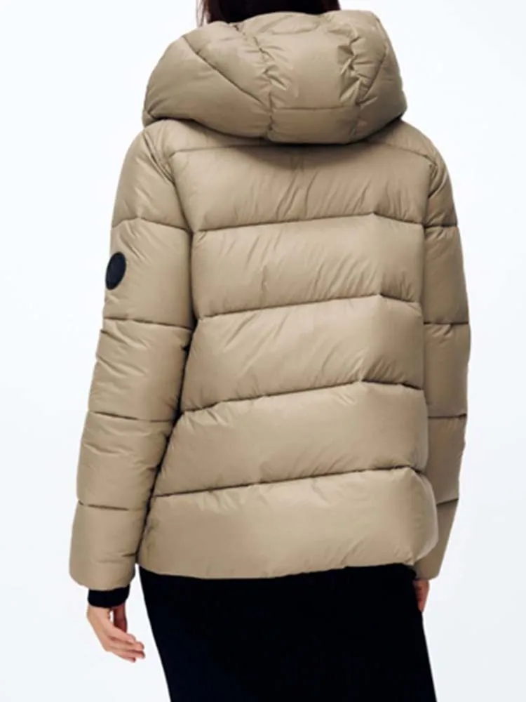 Женская свободная куртка ZA повседневная хлопковая с длинным рукавом карманами