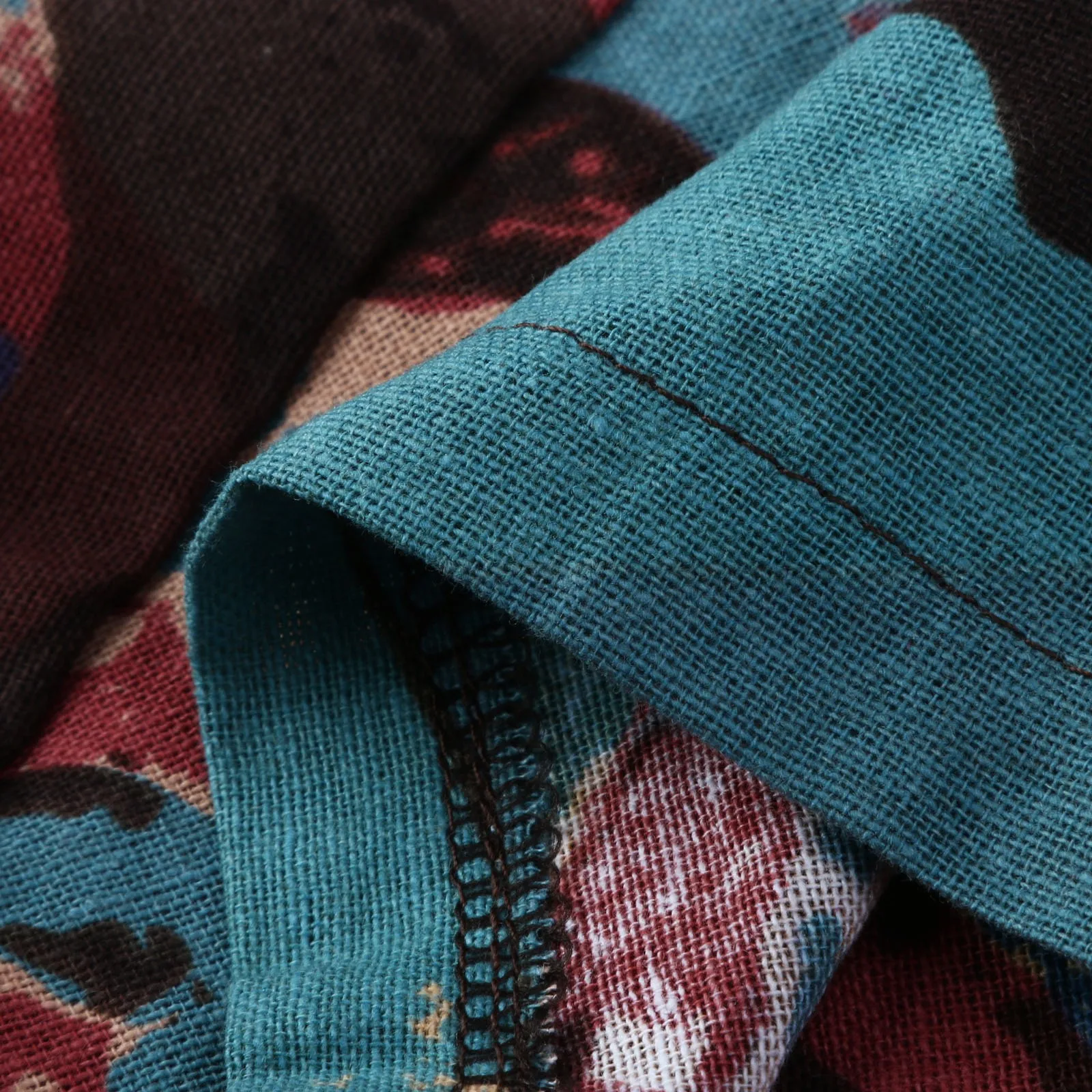 

TELOTUNY Women Casual Trousers Floral Print Elastic Girdle Waist Wide Leg Pants Lady Vintage Boho Holiday Beach Pockets Pants