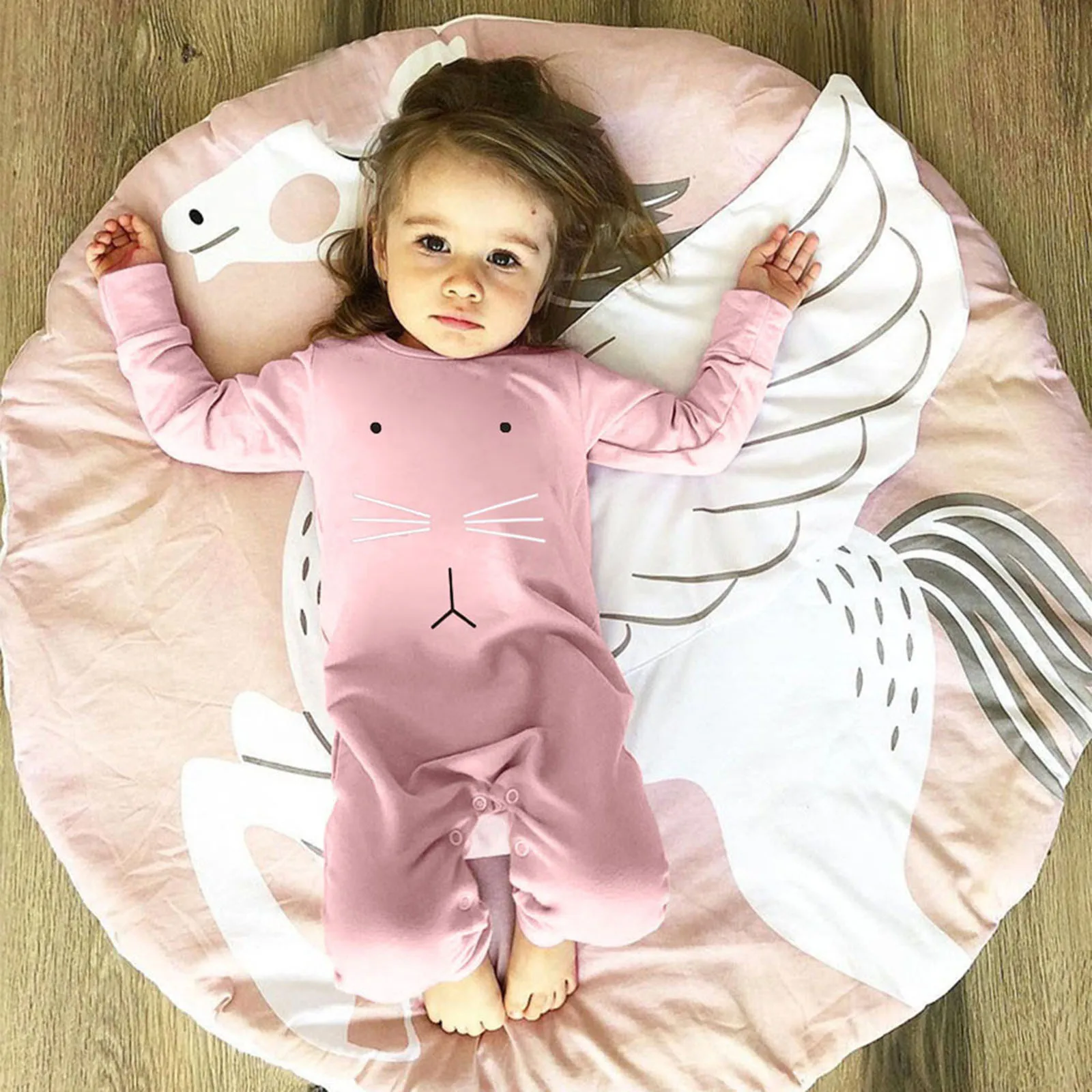 Комбинезон для новорожденных комбинезон маленьких девочек Осень зима 2020 модный