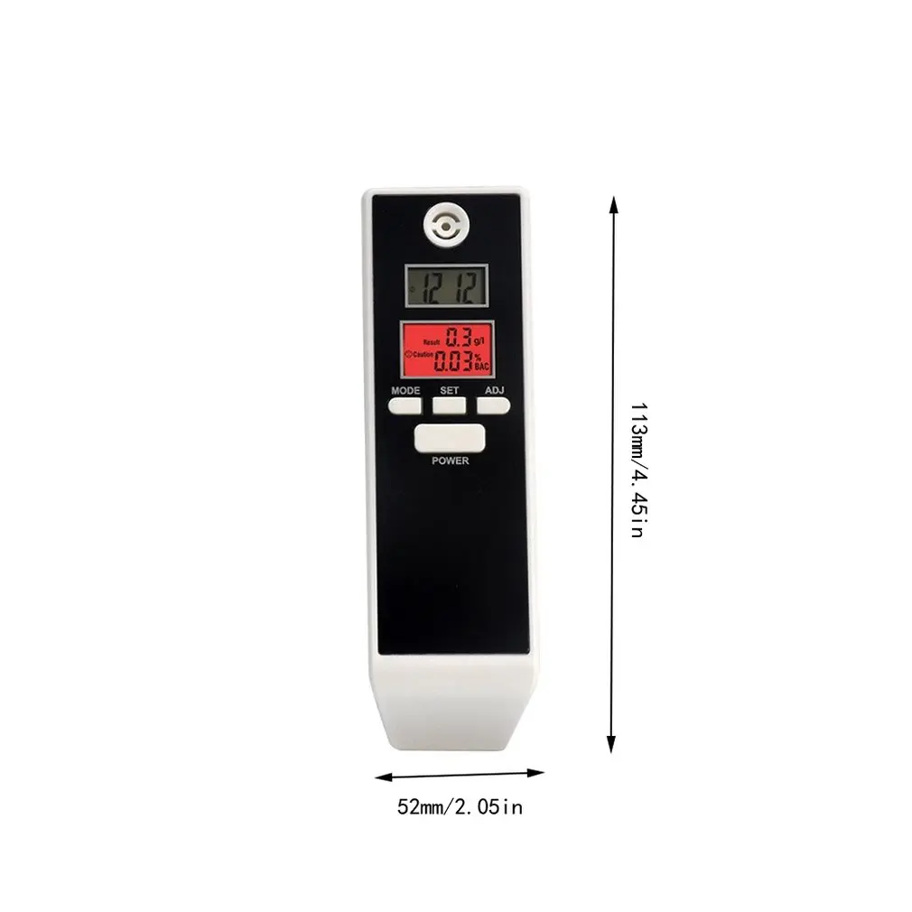 

PFT-661S Digital Alcohol Tester With Backlight Driving Essential Check Alcohol detector for traffic safety