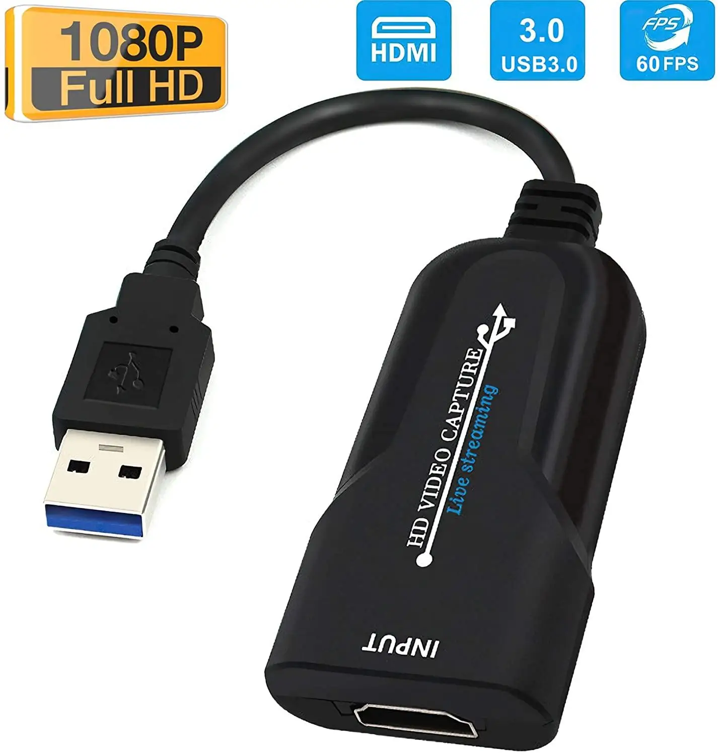 Карта видеозахвата HDMI/USB 3 0 до 1080p 60 кадров в секунду запись непосредственно на