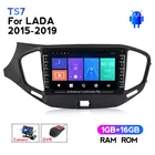 Автомагнитола для LADA Vesta, стерео-система на Android 1 + 16 ГБ, с GPS, видеоплеером, Wi-Fi, USB, для LADA Vesta Cross Sport, 2015-2019