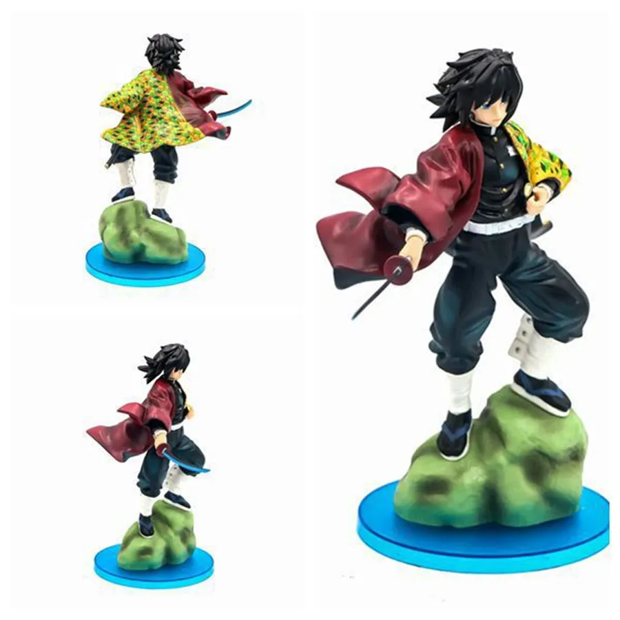 

Devil's Blade Anime Figure Tomioka Giyuu Fight Statue Demon Slayer Action Figure Japan Manga Kimetsu No Yaiba Model Toys Decor