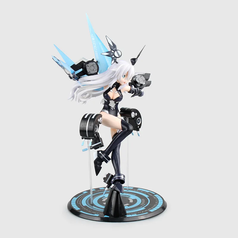 11 ''аниме Hyperdimension Neptunia Choujigen игра Neptune Noire черное сердце 1/7 весы ПВХ фигурка Коллекция Модель игрушки новинка